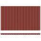 Preview: Manuelle einziehbare Markise mit LED in Orange und Braun, 500x350 cm
