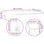 Preview: Manuelle einziehbare Markise mit LED in Orange und Braun 500x350 cm