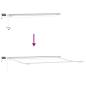 Preview: Manuelle einziehbare Markise mit LED-Multicolor-Streifen 500x350 cm