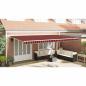 Preview: Automatische Einziehbare Markise Orange und Braun 600x300 cm