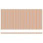 Preview: manuelle einziehbare Markise mit LED, gestreift in mehreren Farben, 600x300 cm