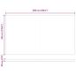 Preview: Automatische einziehbare Markise Mehrfarbige Streifen 600x350 cm