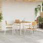 Preview: 5-teilige Garten Essgruppe Massivholz Teak