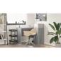 Preview: Eckschreibtisch Grau Sonoma 102x88x75 cm Spanplatte