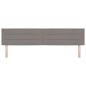 Preview: LED Kopfteil Linien-Design Taupe 100 cm Stoff