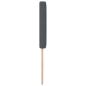 Preview: LED Kopfteil Einfarbig Dunkelgrau 90 cm Cordstoff