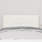 Preview: LED Kopfteil mit LED-Lichtleisten Creme 100 cm Cordstoff