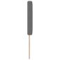 Preview: LED Kopfteil Schlichtes Design Hellgrau 80 cm Cordstoff