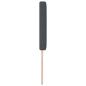 Preview: LED Kopfteil Einfarbig Dunkelgrau 100 cm Cordstoff