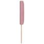 Preview: LED Kopfteil Kristallknopf Gepolstert Pink 90 cm Samt