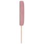 Preview: LED Kopfteil mit Kristallknopf-Bespanntheit Rosa 90 cm Samt