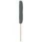 Preview: LED Kopfteil mit Knopfheftung Dunkelgrau 80 cm Stoff