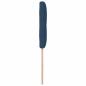 Preview: LED Kopfteil mit Knopfheftung Blau 100 cm Stoff