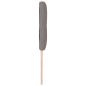 Preview: LED Kopfteil mit Knopfheftung Taupe 100 cm Stoff