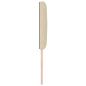 Preview: LED Kopfteil Rautenmuster Creme 80 cm Stoff