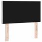 Preview: LED Kopfteil mit Diamantblöcken Design Hellgrau 80 cm Velours
