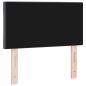 Preview: LED Kopfteil Dunkelgrau 80 cm Samt