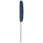 Preview: Blaues LED Kopfteil Rautenmuster Blau 100 cm Stoff
