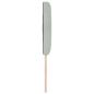 Preview: LED Kopfteil Diamantblockdesign Hellgrau 160 cm Samt