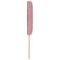 Preview: LED Kopfteil Diamantblockmuster Rosa 160 cm Samt