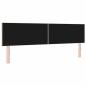 Preview: LED Kopfteil Rautenmuster Creme 180 cm Stoff