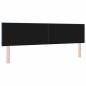 Preview: LED Kopfteil Rautenmuster Blau 180 cm Stoff