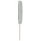 Preview: LED Kopfteil Diamantblockdesign Hellgrau 180 cm Samt