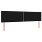 Preview: LED Kopfteil Diamantblockdesign Hellgrau 180 cm Samt