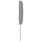 Preview: LED Kopfteil Rautenmuster Hellgrau 200 cm Stoff