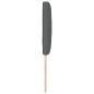 Preview: LED Kopfteil Rautenmuster Dunkelgrau 200 cm Stoff