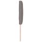 Preview: LED Kopfteil Rautenmuster Taupe 200 cm Stoff