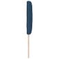 Preview: LED Kopfteil Rautenmuster Blau 200 cm Stoff