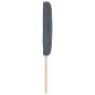 Preview: LED Kopfteil Diamantblock Design Dunkelgrau 200 cm Velvet