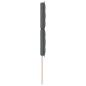 Preview: LED Kopfteil Linien-Design Dunkelgrau 100 cm Stoff