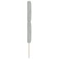Preview: LED Kopfteil Hellgrau 80 cm Samt