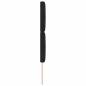 Preview: LED Kopfteil Schwarz 80 cm Samt
