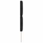 Preview: LED Kopfteil Schwarz 72 cm Velvet