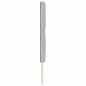 Preview: LED Kopfteil Hellgrau 90 cm Samt