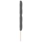 Preview: LED Kopfteil Dunkelgrau 80 cm Stoff