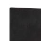 Preview: LED Kopfteil Schwarz 80 cm Samt