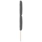 Preview: LED Kopfteil Rautenmuster Dunkelgrau 80 cm Stoff