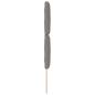 Preview: LED Kopfteil Rautenmuster Taupe 80 cm Stoff