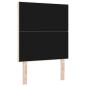 Preview: LED Kopfteil Rautenmuster Creme 80 cm Stoff