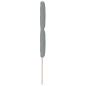 Preview: LED Kopfteil Rautenmuster Hellgrau 90 cm Stoff