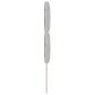 Preview: LED Kopfteil mit Diamantblockdesign, Hellgrau, 90 cm Samt