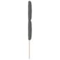 Preview: LED Kopfteil Rautenmuster Dunkelgrau 100 cm Stoff