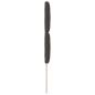 Preview: LED Kopfteil Rautenmuster Dunkelbraun 100 cm Stoff
