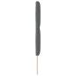 Preview: LED Kopfteil Rautenmuster Dunkelgrau 160 cm Stoff