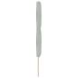Preview: LED Kopfteil Diamantblock Design Hellgrau 160 cm Samt