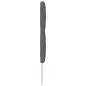 Preview: LED Kopfteil Rautenmuster Dunkelgrau 180 cm Stoff